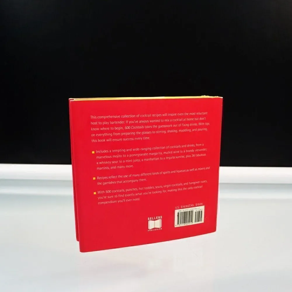 500 Cocktails Book The Only Cocktail Compendium You'll Ever Need Wendy Sweetser